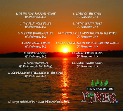Lines on the Pines Song List